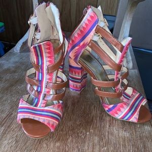 Rue21 Multicolored Heels